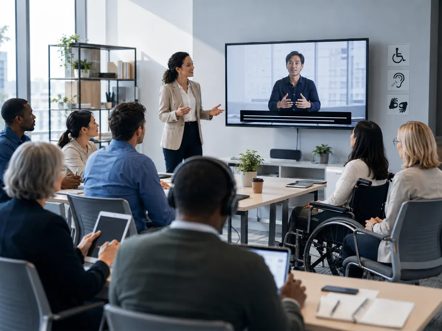 Accessibility and inclusive design learning session