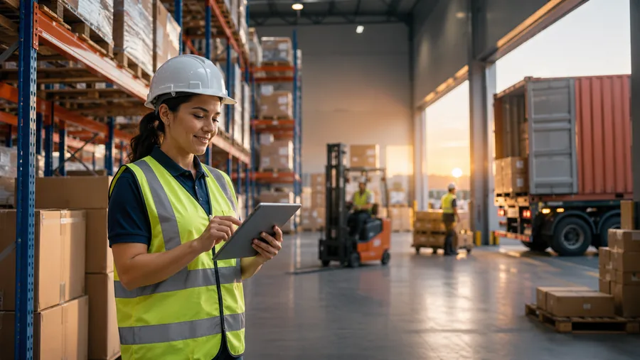 Warehouse logistics and supply chain operations